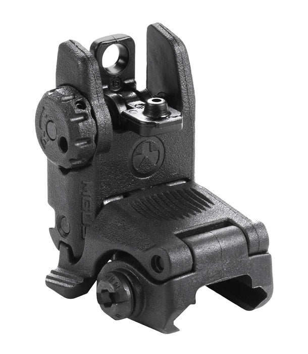 Magpul MAG248-BLK MBUS Sight Rear  Black Folding for AR-15/M16