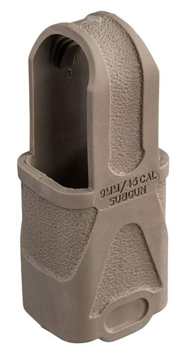 Magpul MAG003-FDE Original Magpul  Made of Rubber w/ Flat Dark Earth Finish for 9mm Subgun Mags/ 3 Per Pack