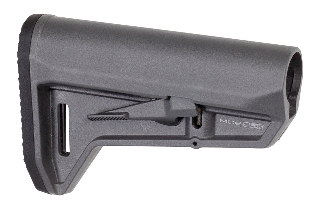 Magpul MAG626-GRY MOE SL-K Carbine Stock Stealth Gray Synthetic for AR-15, M16, M4 with Mil-Spec Tube (Tube Not Included)