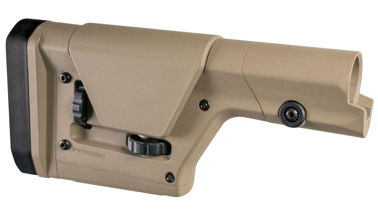 Magpul MAG672-FDE PRS Gen3 Precision Stock Fixed Adjustable Comb Flat Dark Earth Synthetic for AR-15, M16, M4