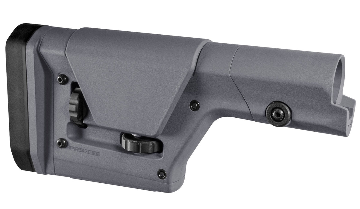 Magpul MAG672-GRY PRS Gen3 Precision Stock Fixed Adjustable Comb Stealth Gray Synthetic for AR-15, M16, M4