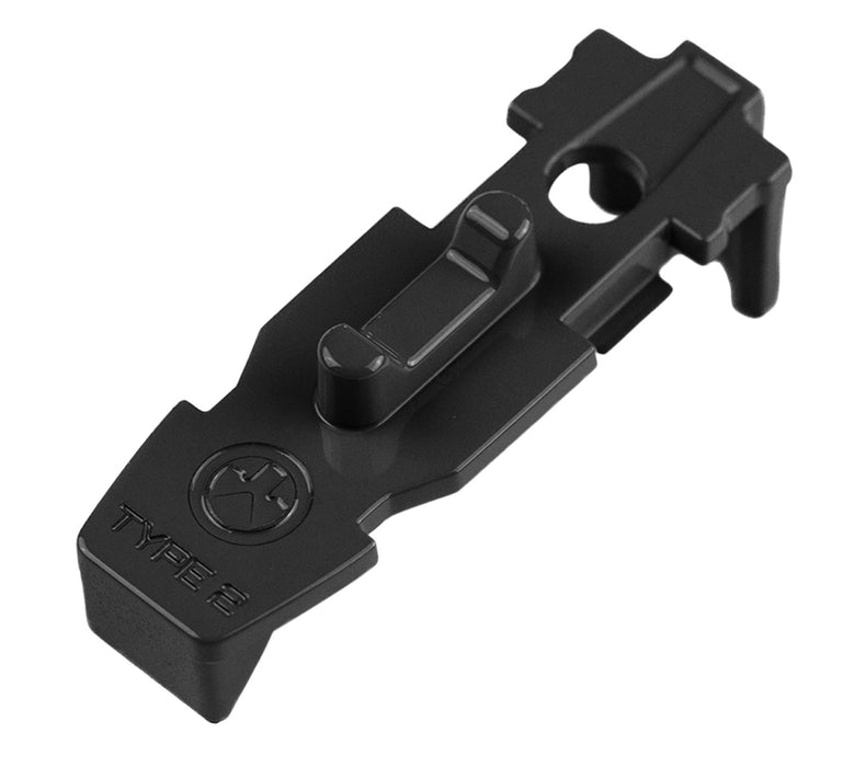 Magpul MAG804-BLK Tactile Lock-Plate Type 2 Made of Polymer w/ Black Finish & 1/8" Double Ridge for PMAG 10/20/30 AR/M4 GEN M3/AR 300 B GEN M3 Floor Plates/5 Per Pack