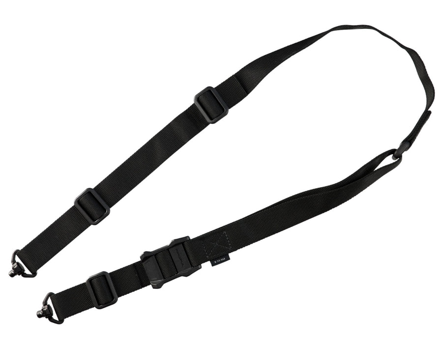 Magpul MAG939-BLK MS1 QDM Sling made of Nylon Webbing with Black Finish, Adjustable Two-Point Design & Swivel for Rifles