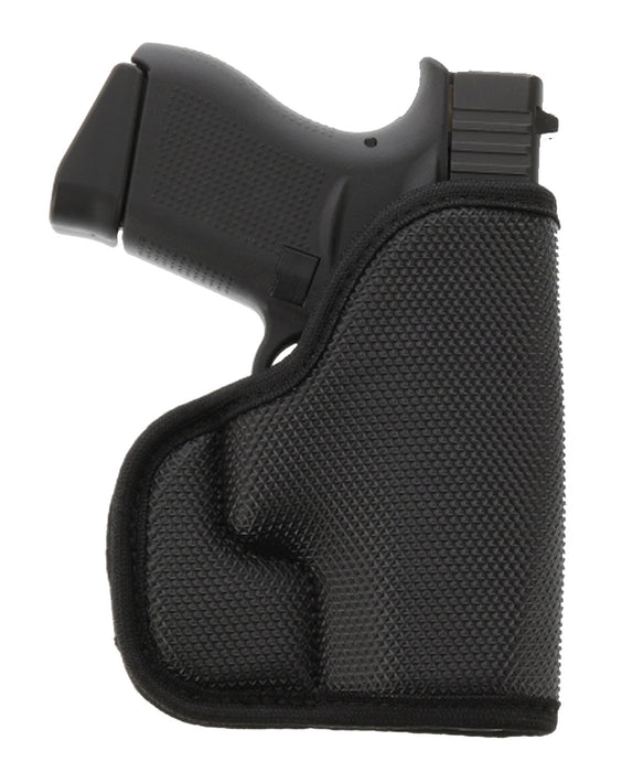 Galco SOU158B StukOn-U  Black Gripper Shell Pocket Fits S&W J Frame/Ruger SP101/Charter Arms Undercover Ambidextrous