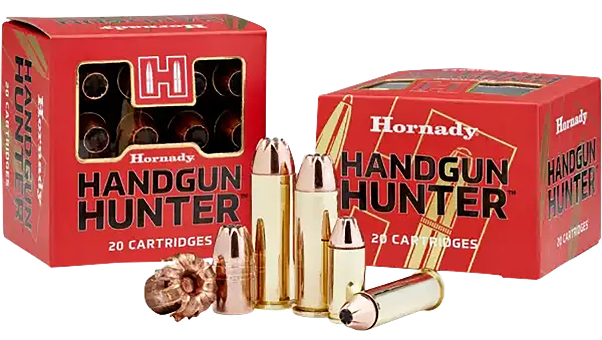 Hornady 9083 Handgun Hunter  44 Rem Mag 200 gr 1475 fps Hornady MonoFlex (MF) 20 Bx/10 Cs