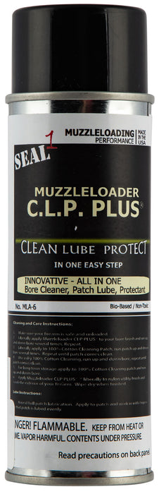 Seal 1 MLA-6 CLP Plus Muzzleloader Cleans, Lubricates, Protects 6 oz Aerosol