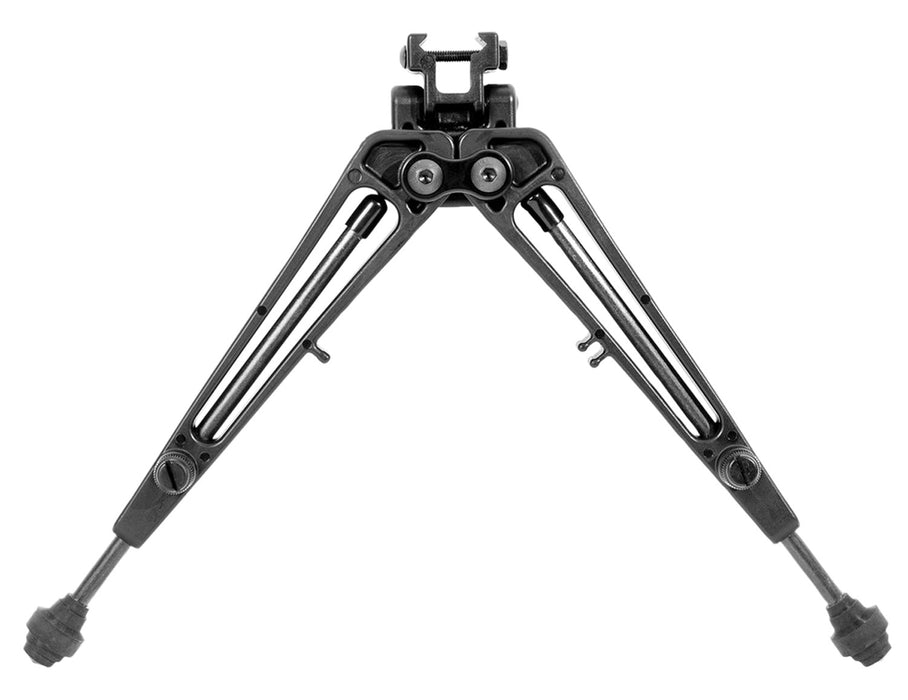 Limbsaver 12650 True-Track Bipod made of Durable Isoplast with Black Finish, Picatinny Rail Attachment, 7-11" Vertical Adjustment, Rubber Feet & Leg-Lock System