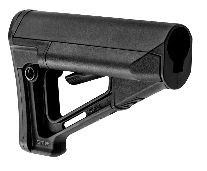 Magpul MAG470-BLK STR Carbine Stock Black Synthetic for AR-15, M16, M4 with Mil-Spec Tube (Tube Not Included)