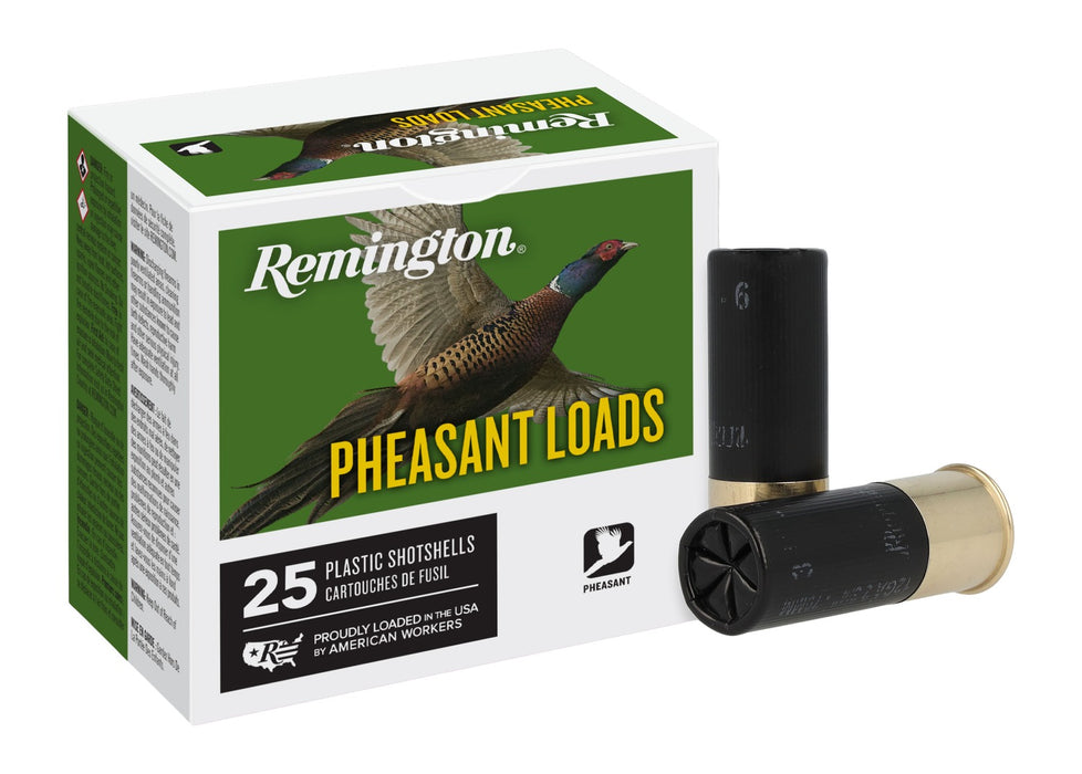 Remington Ammunition 20046 Pheasant  12Gauge 2.75" 1 1/4oz 4Shot 25 Per Box/10 Case