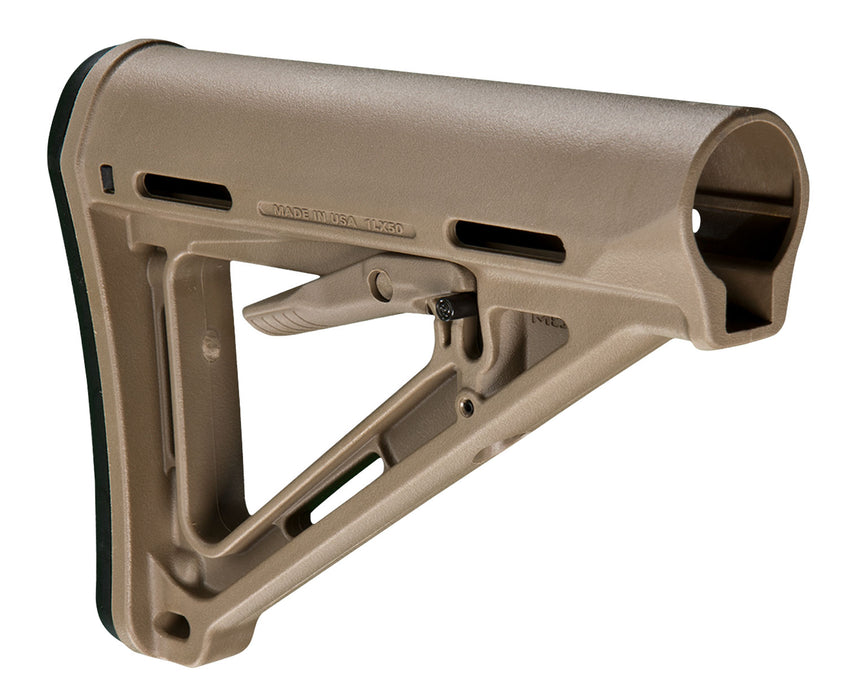 Magpul MAG400-FDE MOE Carbine Stock Flat Dark Earth Synthetic for AR-15, M16, M4 with Mil-Spec Tube (Tube Not Included)