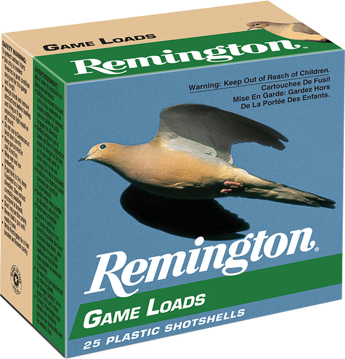 Remington Ammunition 20032 Game Load  12 Gauge 2.75" 1 oz 1290 fps 8 Shot 25 Bx/10 Cs