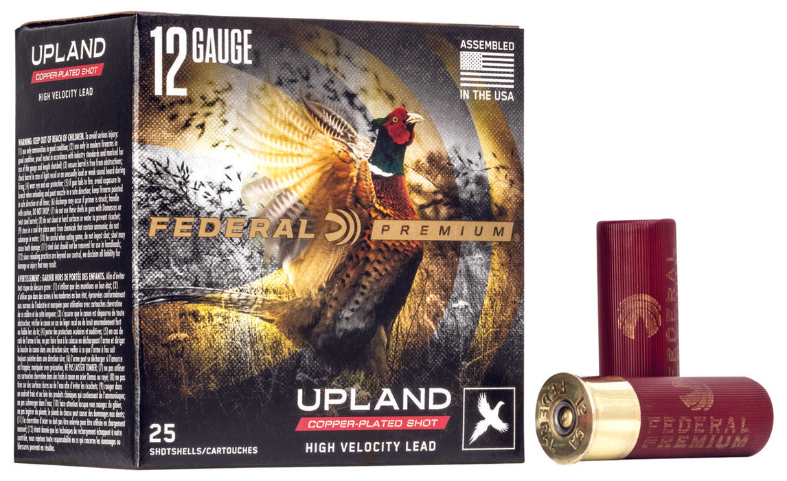 Federal P1385 Premium Wing-Shok High Velocity 12 Gauge 2.75" 1 3/8 oz 1500 fps 5 Shot 25 Bx/10 Cs