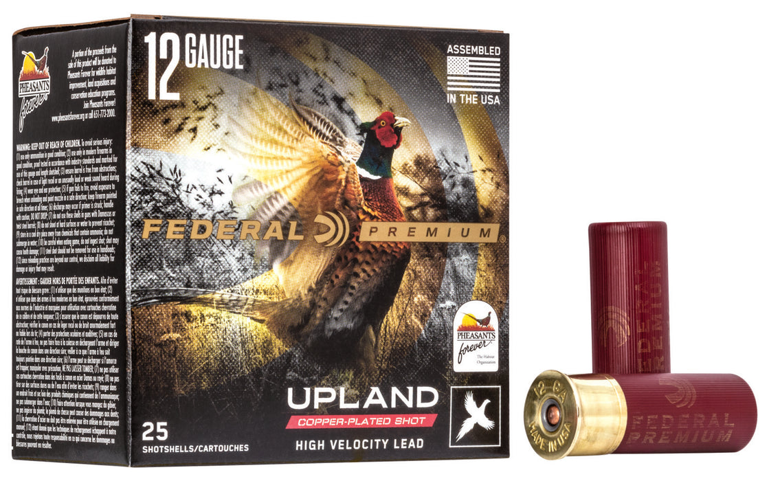 Federal PF1546 Premium Wing-Shok Pheasant Forever High Velocity 12Gauge 2.75" 1 1/4oz 6Shot 25 Per Box/10 Case