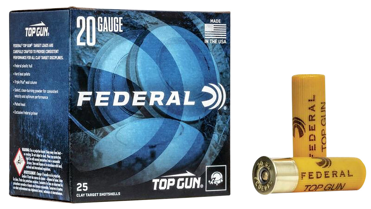 Federal TG2075 Top Gun  20Gauge 2.75" 7/8oz 7.5Shot