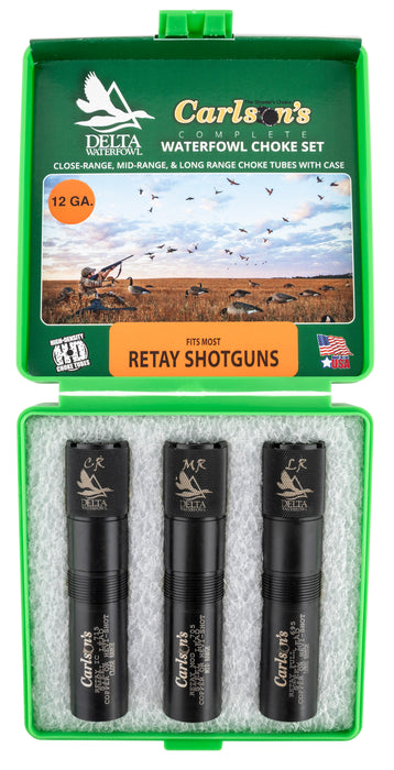 Carlson's Choke Tubes 07779 Delta Waterfowl  12 Gauge Mid-Range Long Range Close Range 17-4 Stainless Steel