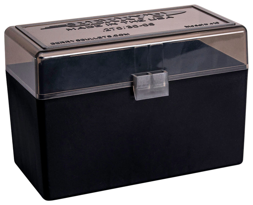 Berry's 32019 Ammo Box  270 Win/ 30-06 Springfield Smoke/Black Polypropylene 3.60" L x 0.52" 50rd