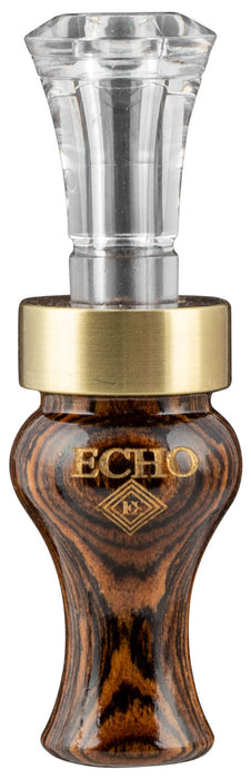 Echo Calls 90016 Timber  Double Reed Mallard Sounds Attracts Ducks Brown Bocote Timber