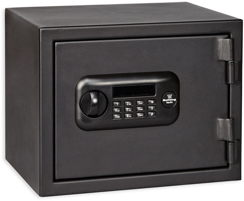 Bulldog BD1090F Digital Fire Safe Vault Keypad/Key Entry Black Steel 12" x 15" x 12"