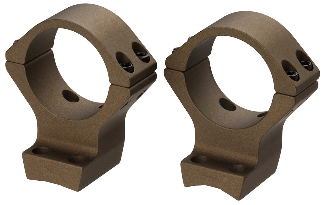 Browning 12534 X-Bolt Scope Mount System X-Lock Burnt Bronze Cerakote Aluminum 30mm Tube, Low Rings