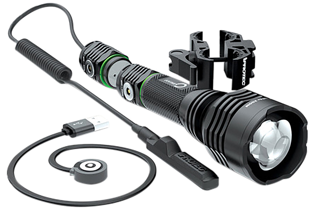 iProtec 6689 O2 Beam RC-Green  Black Anodized 40/400 Lumens