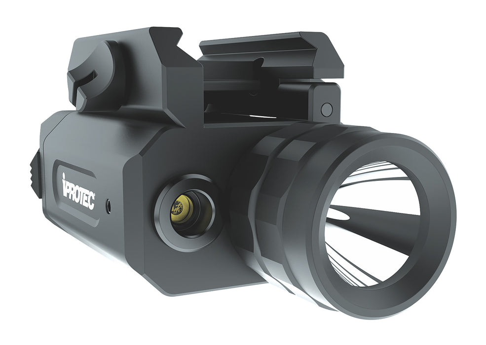 iProtec 6567 RM230LSG Rail-Mount Firearm Light & Laser  Black Anodized 46/230 Lumens White Light Cree LED Green Laser