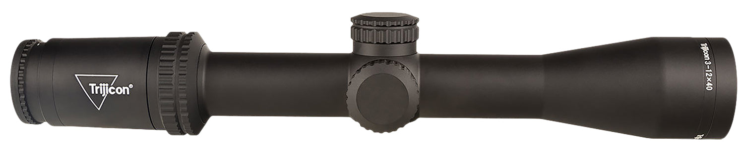 Trijicon 2800002 Ascent  3-12x 40mm Obj 36.30-9.10 ft @ 100 yds FOV 30mm Tube Matte Black Finish BDC Target Holds