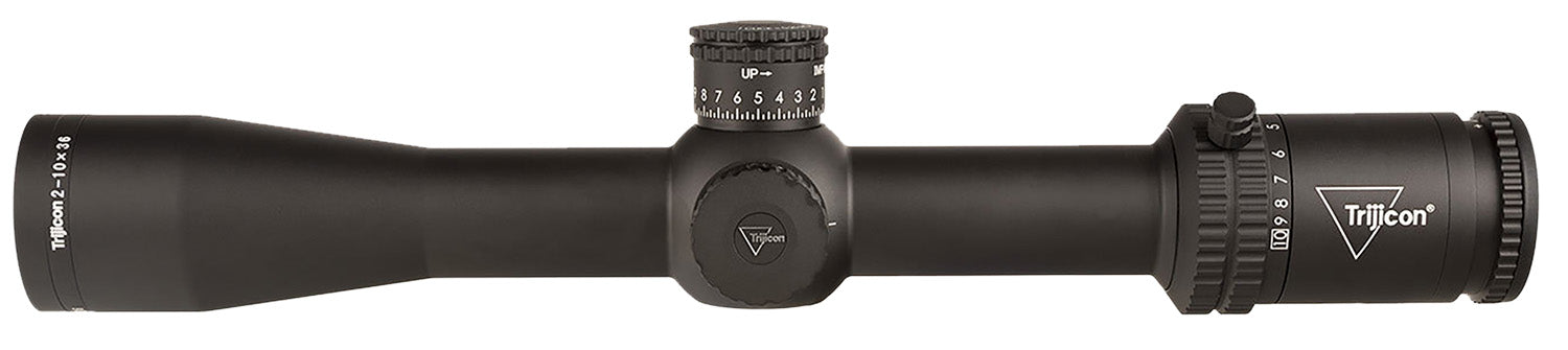 Trijicon 2900037 Credo  Matte Black 2-10x36mm 30mm Tube LED Illuminated Red MOA Precision Tree Reticle