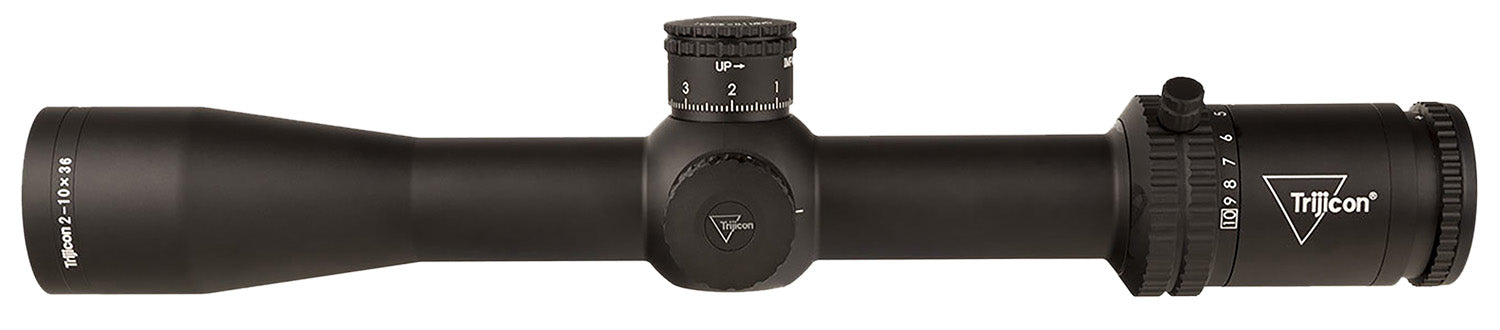 Trijicon 2900038 Credo  Matte Black 2-10x36mm 30mm Tube LED Illuminated Red MRAD Precision Tree Reticle