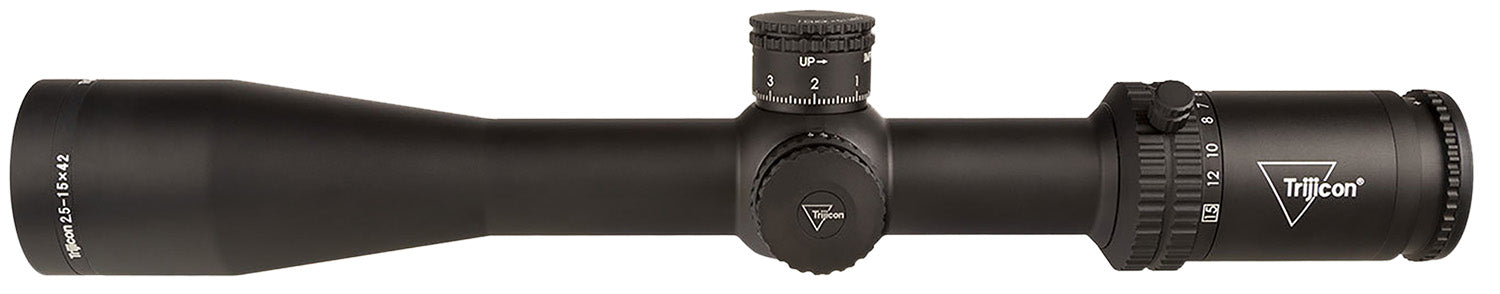 Trijicon 2900034 Credo  Matte Black 2.5-15x42mm 30mm Tube LED Illuminated Red MRAD Center Dot Reticle