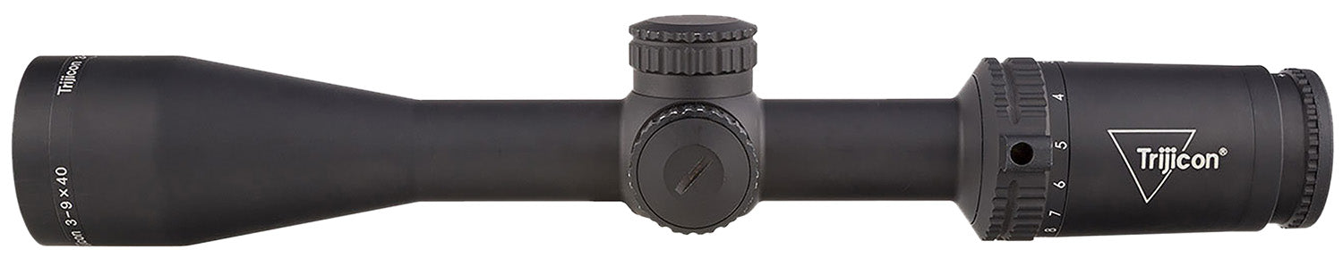 Trijicon 2900040 Credo  Matte Black 3-9x40mm 1" Tube LED Illuminated Green MOA Precision Hunter Reticle