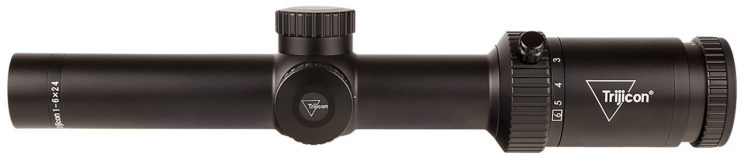 Trijicon 2900022 Credo HX  Satin Black 1-6x24mm 30mm Tube LED Illuminated Green MOA Segmented Circle Reticle