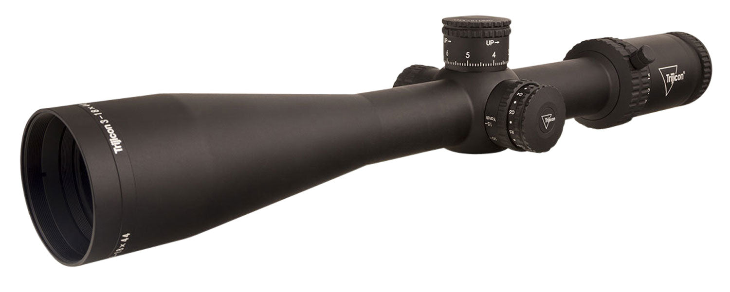 Trijicon 3000002 Tenmile  Matte Black 3-18x44mm 30mm Tube LED Illuminated Red/Green MRAD Precision Tree Reticle