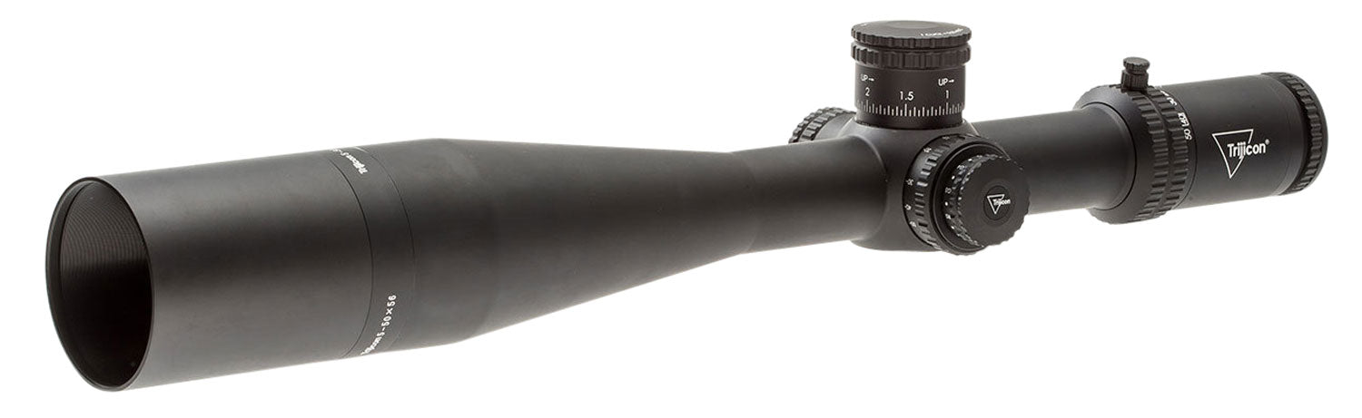 Trijicon 3000016 Tenmile  Matte Black 5-50x56mm 34mm Tube LED Illuminated Red/Green MOA Long Range Reticle