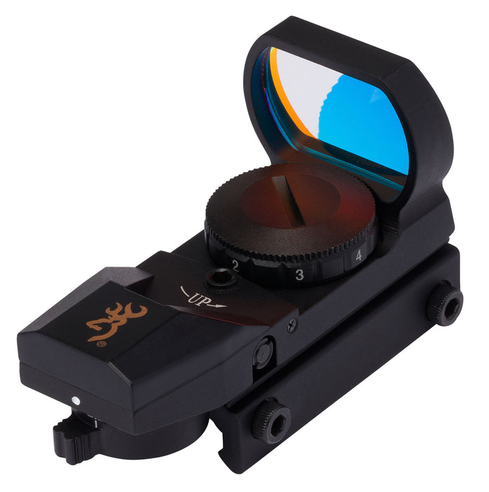 Browning 1290230 Buck Mark Reflex Sight  Black Anodized 1x 3 MOA Red Dot Multi Reticle Rimfire Pistol/Rifle