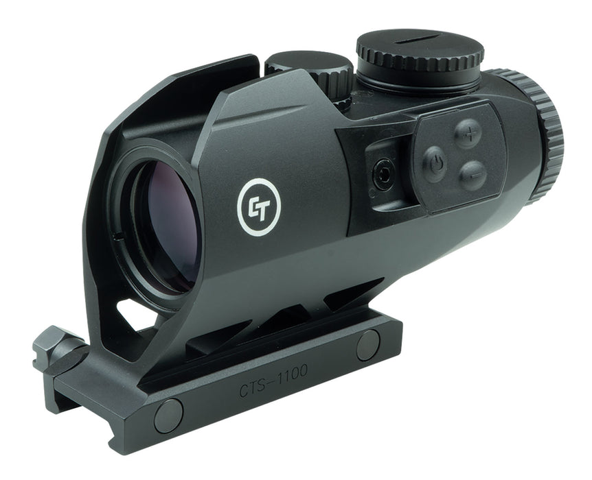 Crimson Trace CTS1100 CTS-1100  Black 3.5x 30mm Illuminated Hybrid BDC Reticle Red