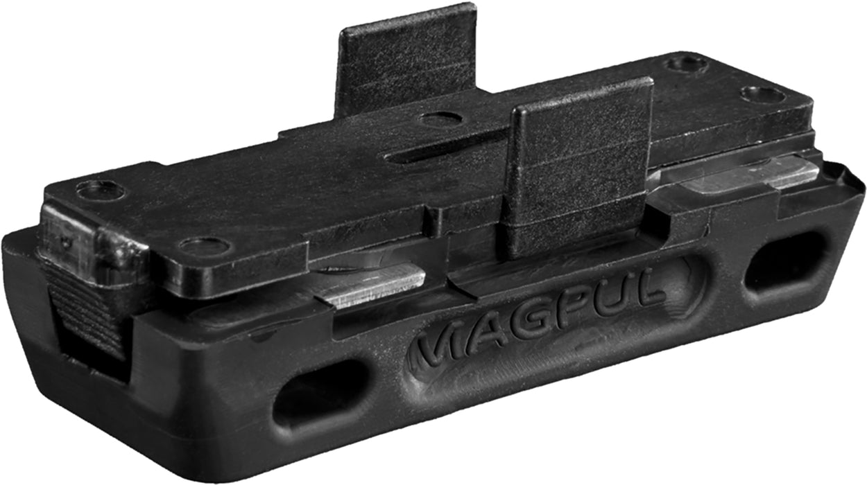 Magpul MAG024-BLK L-Plate  Made of Stainless Steel w/ Overmolded Santoprene Rubber & Black Finish for 5.56x45mm NATO USGI 30-Round Aluminum Magazines/ 3 Per Pack