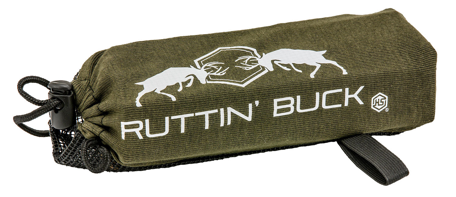 Hunters Specialties 00181 Ruttin' Buck Rattling Bag Green Wood