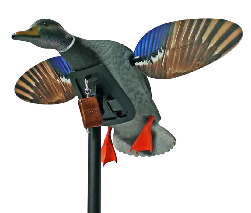 Mojo Outdoors HW24873P Elite Series Mini Drake Mallard Species Multi Color Plastic Features Remote Control