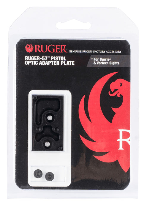 Ruger 90720 Optic Adapter Plate  For Burris & Vortex Aluminum Black Hardcoat Anodized