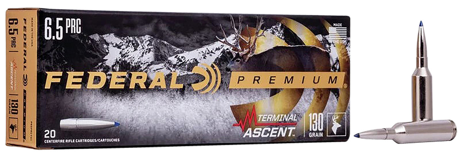 Federal P65PRCTA1 Premium Terminal Ascent 6.5PRC 130gr