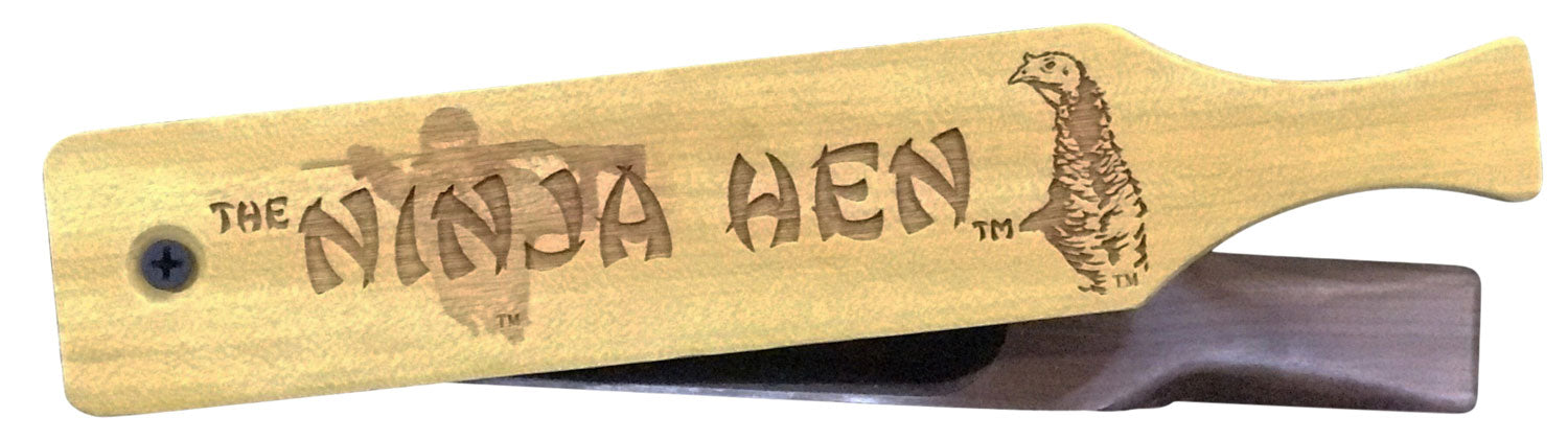 Woodhaven WH088 Ninja Hen  Box Call Attracts Turkeys Natural Walnut