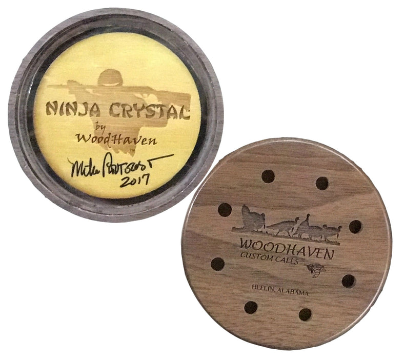 Woodhaven WH087 Ninja  Friction Call Attracts Turkeys Natural Crystal/Wood