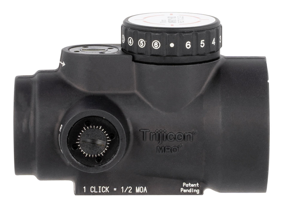 Trijicon 2200050 MRO HD Black Hardcoat Anodized 1x 25mm 2 MOA Red Dot/68 MOA Red Circle LED Multi Reticle