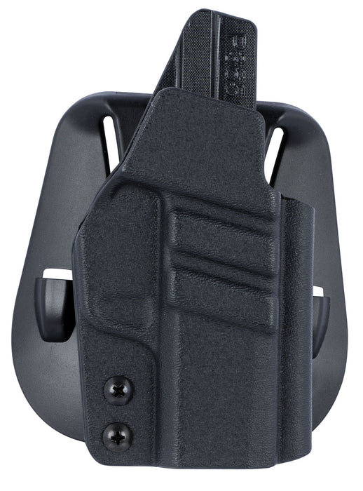 1791 Gunleather TACPDHOWBP365BLKR Tactical Kydex  OWB Black Kydex Paddle Fits Sig P365 Right Hand