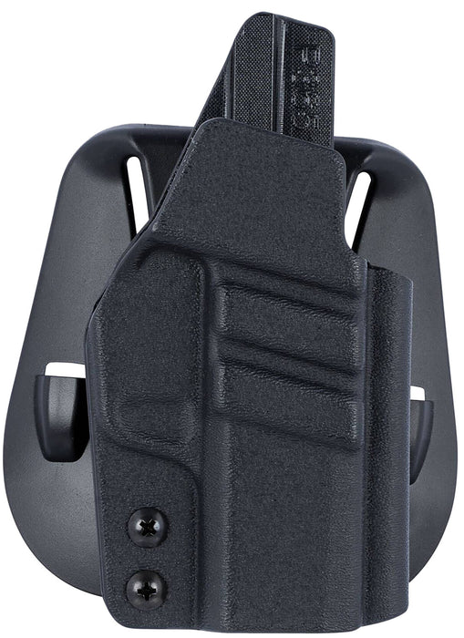 1791 Gunleather TACPDHOWBP365BLKR Tactical Kydex  OWB Black Kydex Paddle Fits Sig P365 Right Hand