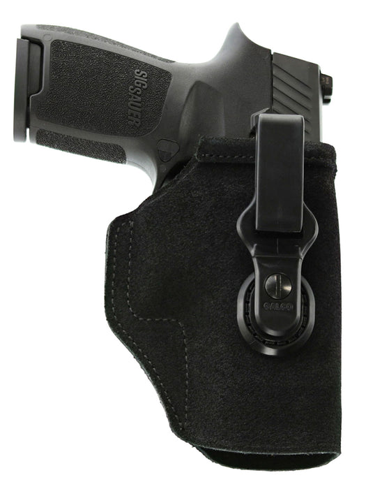 Galco TUC664B Tuck-N-Go 2.0 IWB Black Leather UniClip/Stealth Clip Fits Sig P938 Ambidextrous