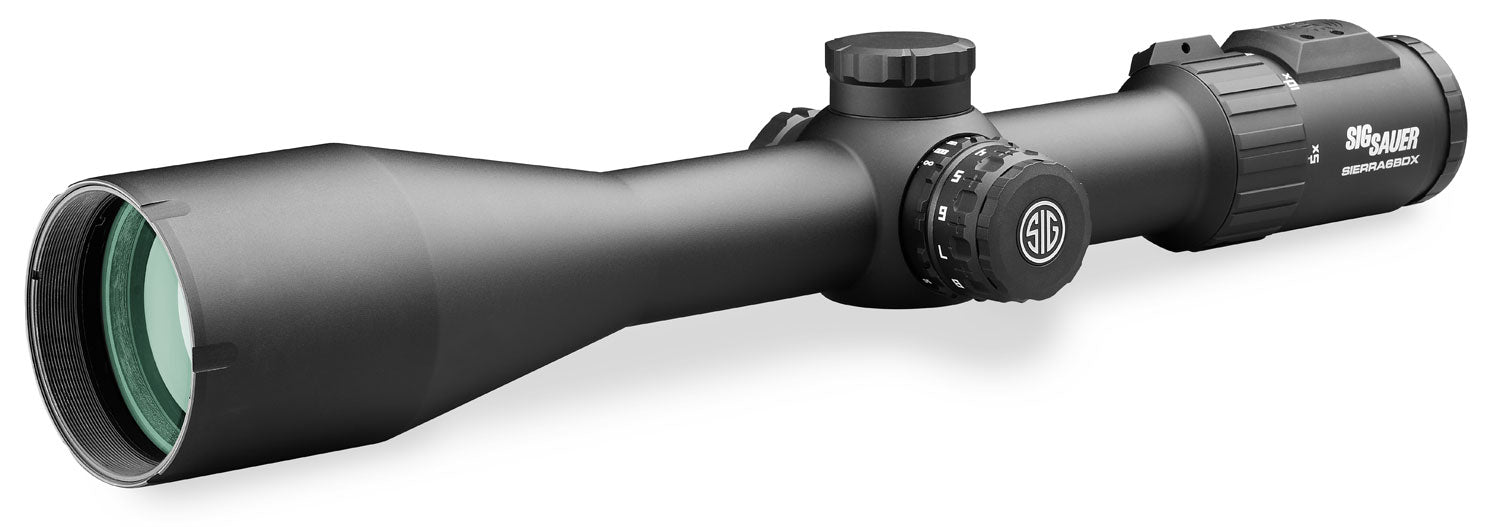 Sig Sauer Electro-Optics SOSBDX651 Sierra 6 BDX 2 Black Anodized 5-30x56mm 34mm Tube Illuminated BDX-R2 Reticle