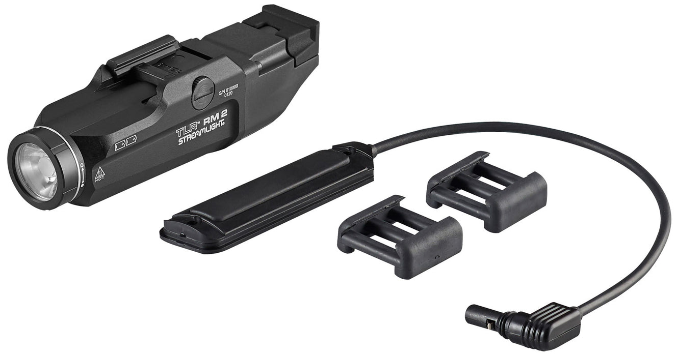 Streamlight 69450 TLR RM 2 Rail Mounted Tactical Lighting System  Black Anodized 1,000 Lumens White LED