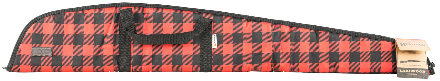 Heritage Cases 70752 Lakewood Shotgun Case Red/Black Canvas 52"