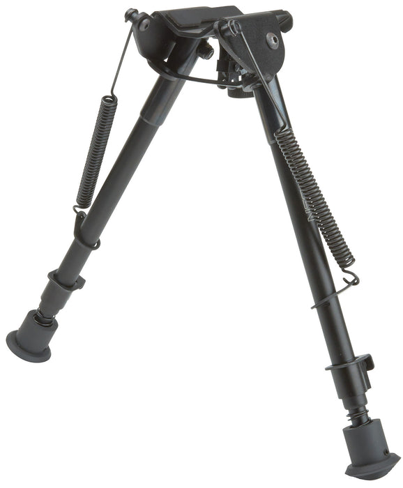 Allen 2188 Bozeman  Rifle Bipod Black Aluminum w/Sling Swivel Mount, Rubber Feet & 9-13" Vertical Adjustment